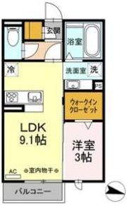 セントラル小牧の間取り画像