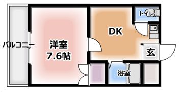 M’プラザ西三荘駅前の間取り画像