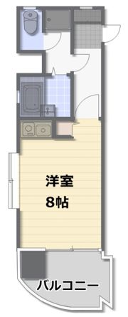 ステイタスマンション博多駅前の間取り画像
