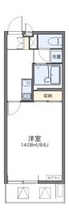 レオネクストリバーシティ本町の間取り画像
