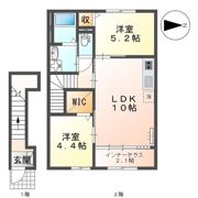 フレグラント・オリーヴの間取り画像