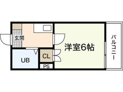 ロイヤル東雲の間取り画像