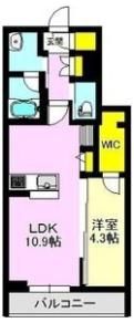 PSレジデンス高崎の間取り画像