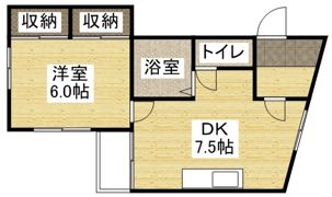 プレアール岡山医大東Ⅱの間取り画像