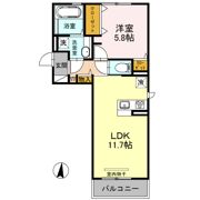 ル・プルニエIIの間取り画像