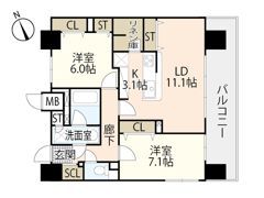 BANKARA PLACEの間取り画像