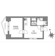 アズミュージック新宿御苑の間取り画像