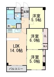 カサベルデ青谷の間取り画像