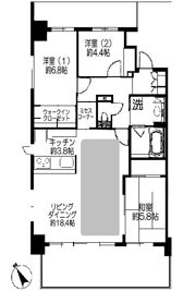 マイキャッスル本厚木の間取り画像