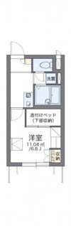 レオパレスルフナの間取り画像