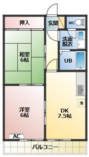 カミーリアアイラの間取り画像