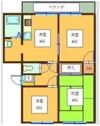 クレール金山B棟の間取り画像