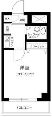 ライオンズマンション大島第2の間取り画像