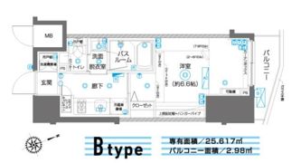 ZOOM駒込の間取り画像