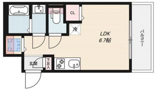 LEGALAND東新宿の間取り画像