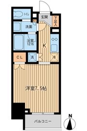 HF上野入谷レジデンスの間取り画像