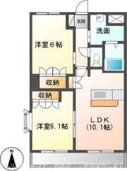 サンライズ・Mの間取り画像
