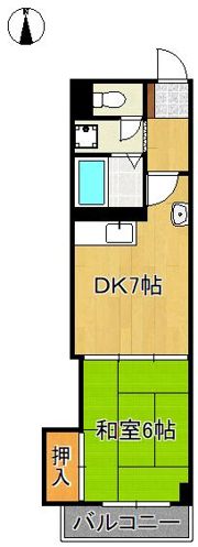 東洋レジデンス青山の間取り画像