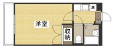 パレスTAKENAMIの間取り画像