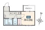 MELDIA北与野Ⅴの間取り画像