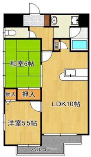 ケイジュカンIの間取り画像