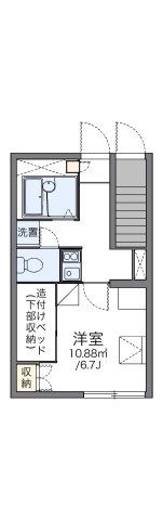 レオパレスCarminaの間取り画像