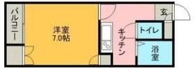パレス大竹の間取り画像