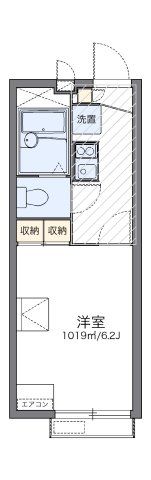 レオパレスミーコーポ マチヤ2の間取り画像