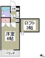 ロジュマン新町の間取り画像