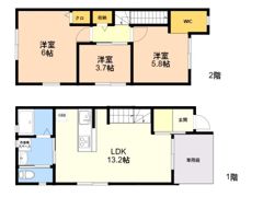 Forest Residenceの間取り画像