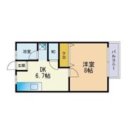コーポラス城南の間取り画像