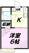 コーポみさきの間取り画像