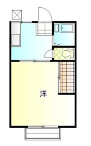 サンハイツシマダの間取り画像