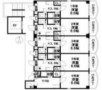 ドエル南本町の間取り画像