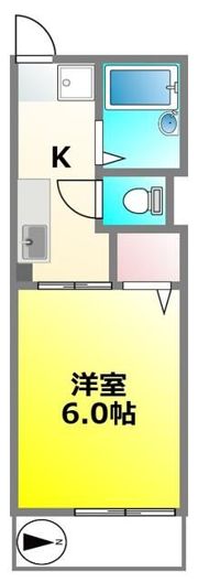 シティハイムカーサ武蔵野の間取り画像