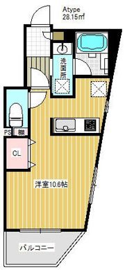K・Eオラージュの間取り画像