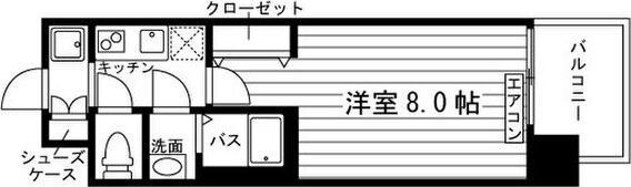 レジデンシア原の間取り画像