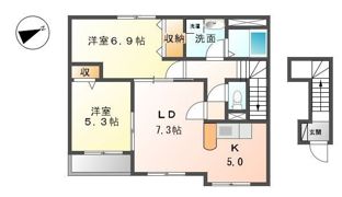 ファインビューヒルズⅡの間取り画像