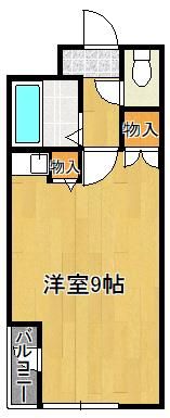 ビレ2号棟の間取り画像