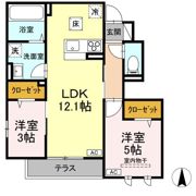 ブラン・シエルの間取り画像