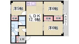 ラムール籠池の間取り画像