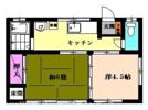 山﨑貸家の間取り画像
