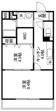 ASプレミアム表町の間取り画像