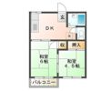 コーポ山形86の間取り画像