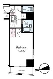 ソアブール品川戸越駅前の間取り画像