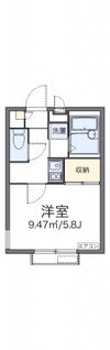 レオパレスサンピラー八幡の間取り画像