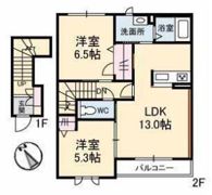 リメンブランス Ⅰ棟の間取り画像