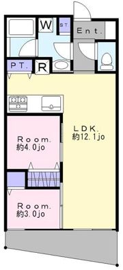 Maison de Fil 岸町の間取り画像