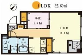 calme西巣鴨の間取り画像