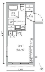 ベルシードステアー東日暮里の間取り画像